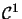 $ \mathcal{C}^{1}$