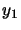 $\displaystyle y_{1}$