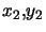 $ x_{2},y_{2}$