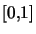 $ \left[ 0,1\right] $